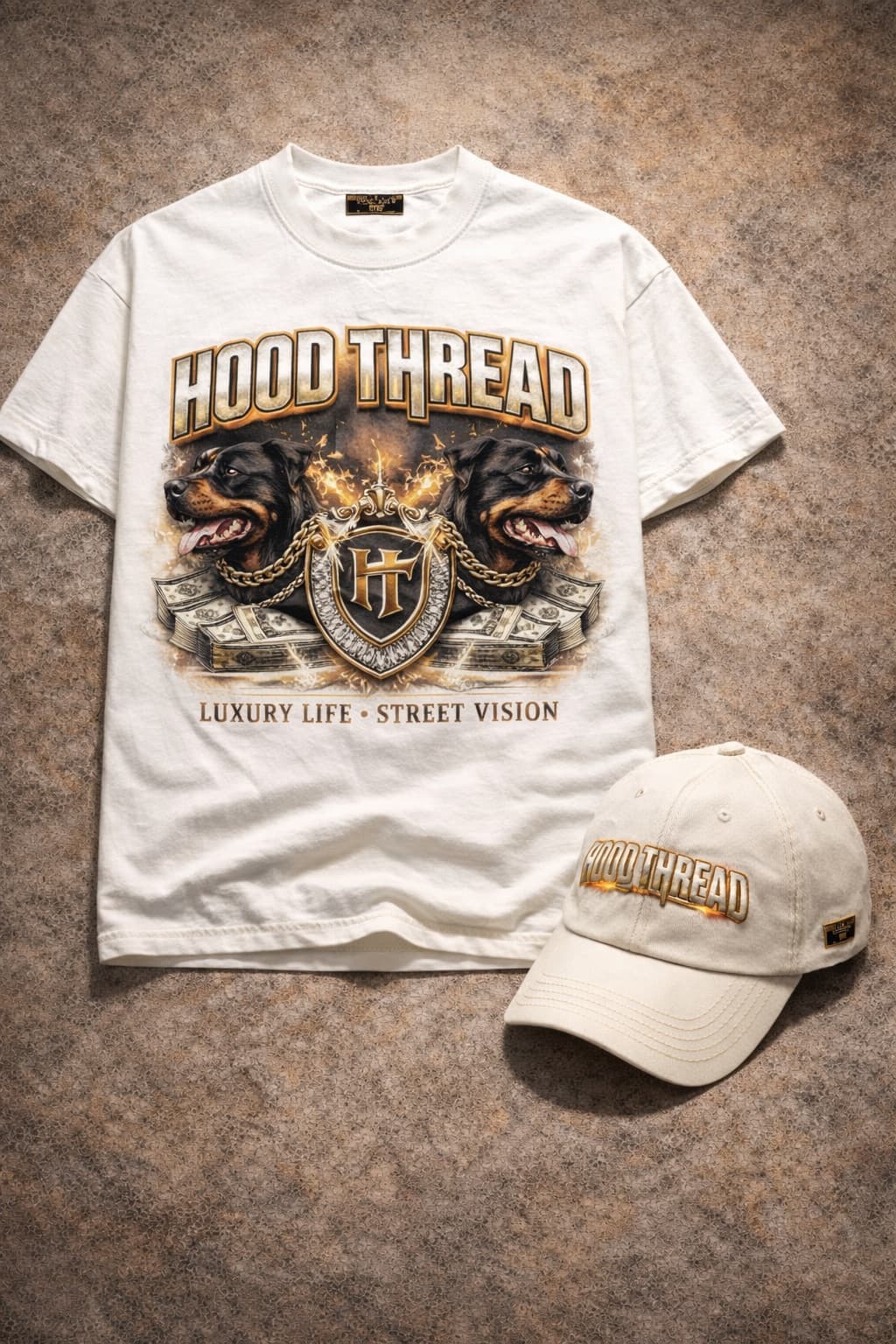 Hood Thread Luxury Street Sports Set – Black & Go