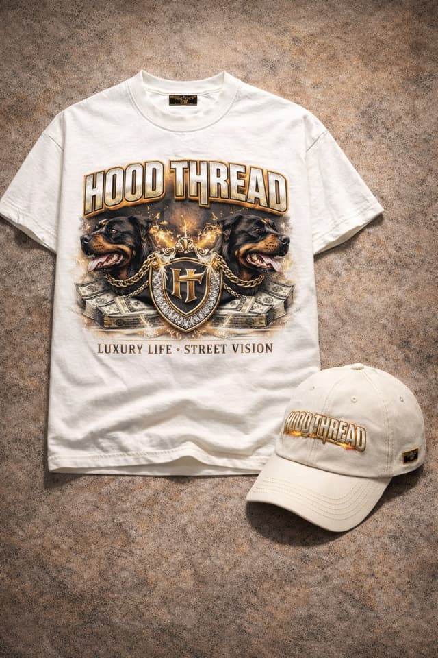 Hood Thread Luxury Street Sports Set β Black & Go