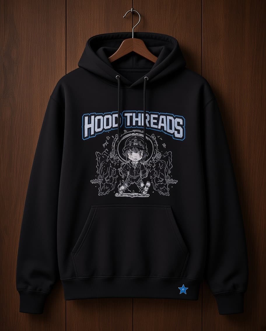 Hood Threads Anime Street Hoodie