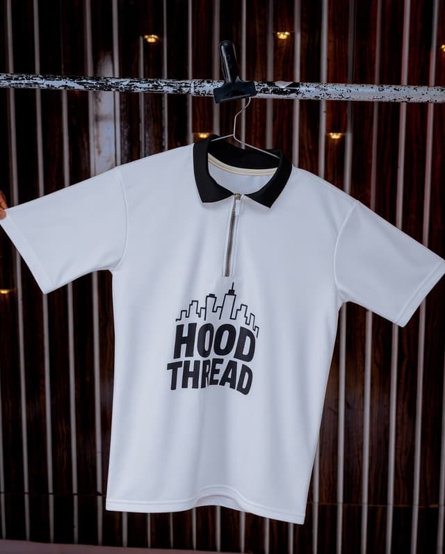 Hood Thread Stay Cool Oversized Polo β Cream Editi