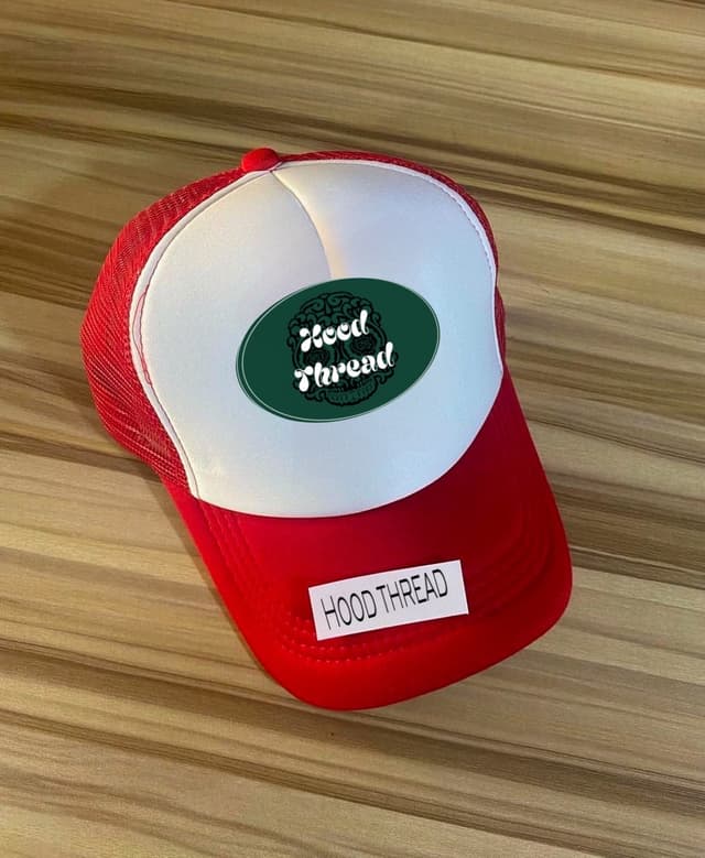 Hood Thread Premium Trucker Cap β Green & White